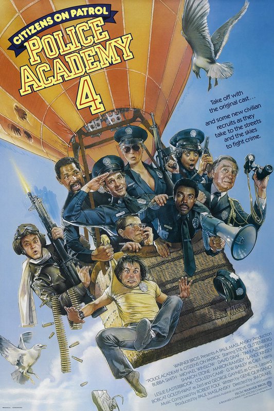 Полицейская академия 4: Граждане в дозоре на psp / Police Academy 4: Citizens on Patrol на psp (1987)