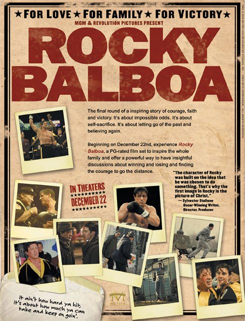 Рокки Бальбоа / Rocky Balboa (2006) фильм онлайн